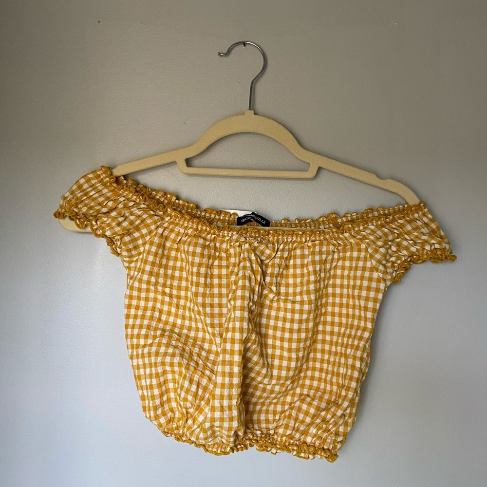 Cropped Top - Yellow! (Never Worn!)